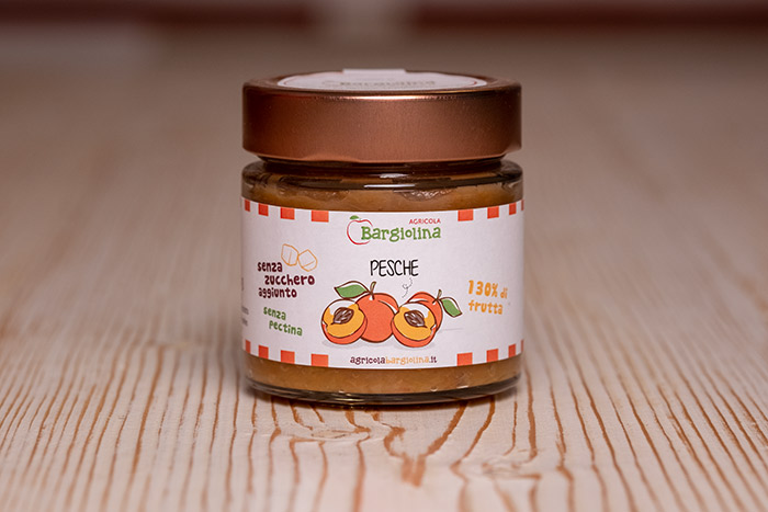 Confettura pesche senza zucchero - bargiolina